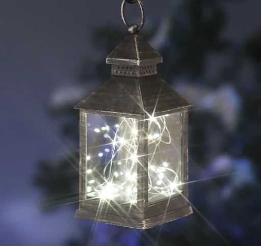"Laterne mit Mini-Lichterkette image"