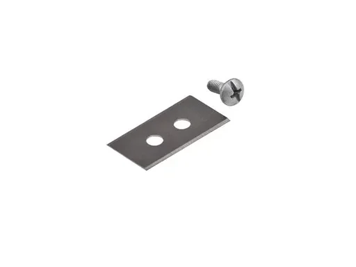 "Messerklingen und Schrauben, 2 Loch, 2-seitig, 0,9 mm, 18-teilig image"