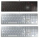 Kabelgebundene Tastatur KC 6000 SLIM schwarz
