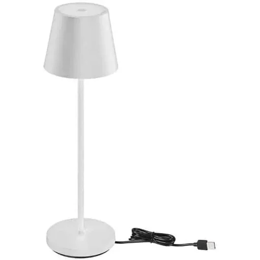 "VT-7522 Tischleuchte - 3000K - Dimmbar durch Berührung - Wiederaufladbar - Weiß - IP54 image"
