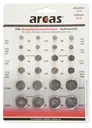 Alkaline und Lithium Knopfzellen Set - 24-teilig