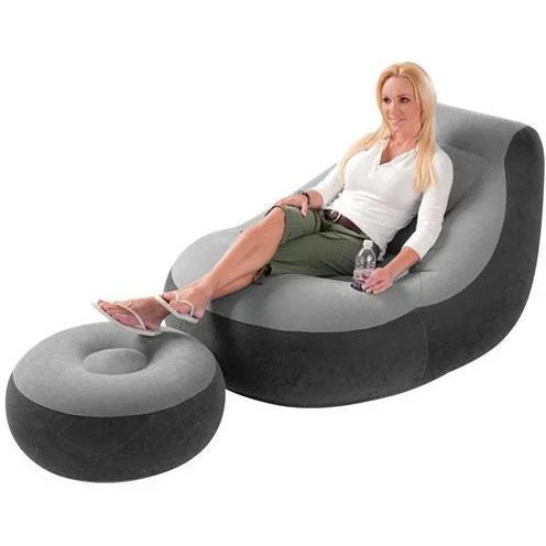 "Ultra-Lounge-Sessel mit Hocker image"