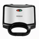 Sandwicheisen XL Schwarz/Silber 750W