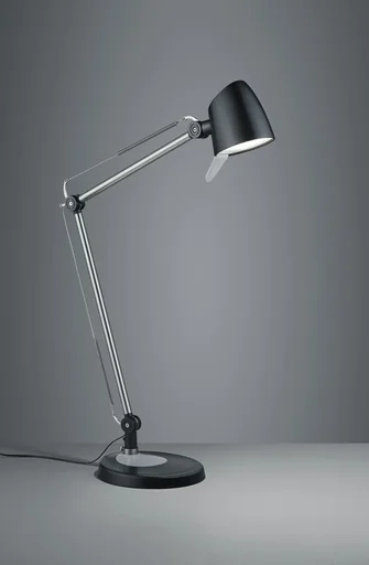 "LED-Klemm-/Tisch-/Wandleuchte RADO, 5W LED, 550 lm, 3000+4000+5000K, sschwarz/grau, 4-fach TOUCH image"