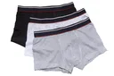 Retroshorts im 3er Pack, melange/uni/bedruckt, Gr.XL