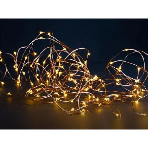 "Vellight Weihnachtsbeleuchtung - 12m - 120 LEDs - Warmweiß - Innenbeleuchtung image"