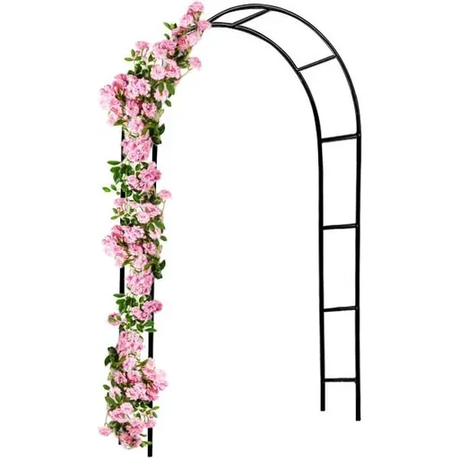 "Rosenbogen schwarz 240x140x37cm image"