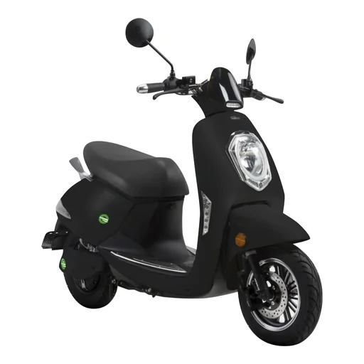 "Kompakt E-Roller "Roma" 45 km/h schwarz image"