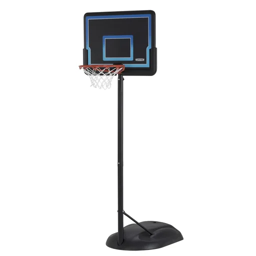 "Basketballanlage Hawaii 58,5x81x167-228 cm Schwarz - Blau image"