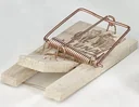 Holz Mausefalle zum Fangen von Mäusen, 1 Stück