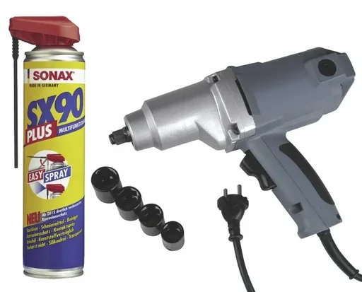 "Elektro Schlagschrauber Profi, 230 Volt + GRATIS dazu Sonax SX90 - Der Alleskönner 400 ml image"