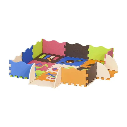 "Puzzlematte 25 Teile mit Musikinstrumenten Kinderspielteppich Matte Spielmatte Bodenschutzmatte Bodenmatte für 0-14 Jahr image"