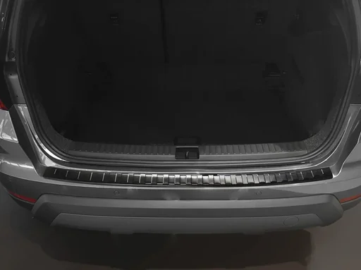 "Ladekantenschutz Edelstahl graphite / black für Seat Arona, Baujahr 2017> image"