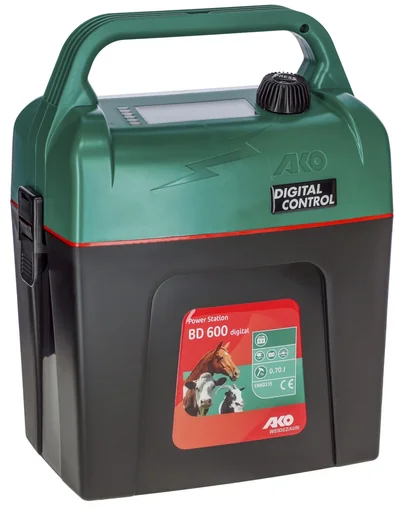 "AKO Power Station BD 600 digital 9V Batteriegerät image"