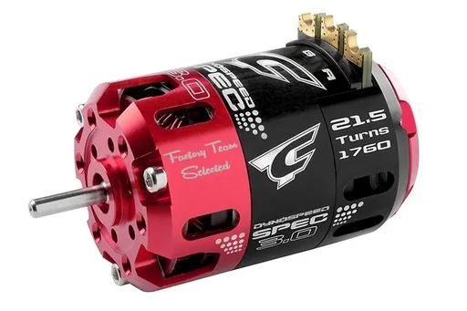 "Wettbewerbs Brushless Motor Dynospeed SPEC 3.0 - 1/10 Sensored - Stock - 2-Polig - 21.5 Turns - 1760 KV image"