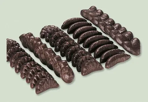 "Schokoliertes Fruchtgelee Sortiment, 1000 g image"