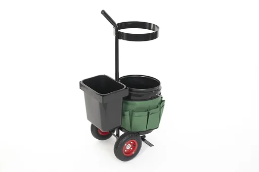 "Gartenwagen Universal 56x40x104 cm Grün-Schwarz image"