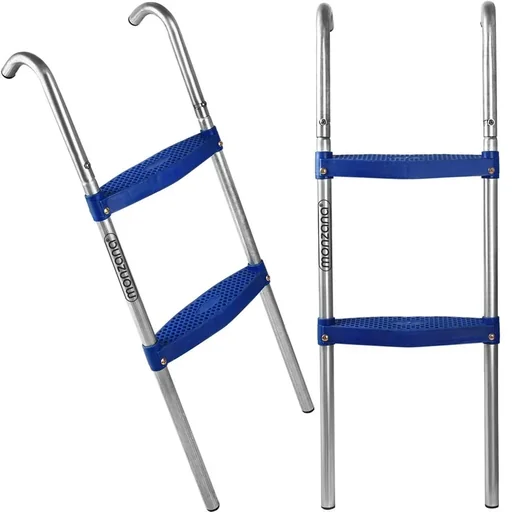 "Trampolintreppe 90 cm / 2 Stufen image"