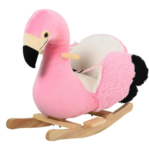 "Kinder Schaukeltier als Flamingo image"