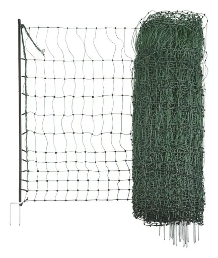 "Geflügelnetz 106 cm mit Doppelspitze, 25 m, nicht elektrifizierbar image"