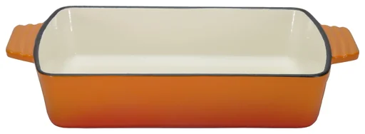 Rechteckige Auflaufform 32 cm Orange Shadow