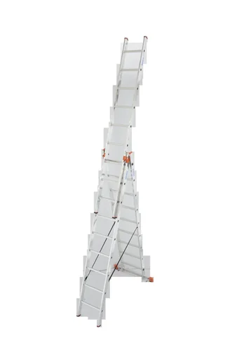 "Tribilo Sprossen-Vielzweckleiter 3-teilig, 3 x 9 Sprossen image"