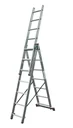 CORDA Vielzweckleiter, 3 x 9 Sprossen
