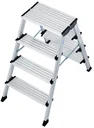 „TREPPO“ DOPPEL-KLAPPTRITT 2x4 STUFEN