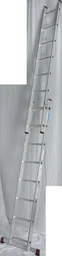 CORDA Schiebeleiter, 2 x 8 Sprossen
