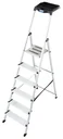 „SOLIDO“ STUFEN-STEHLEITER  5 STUFEN