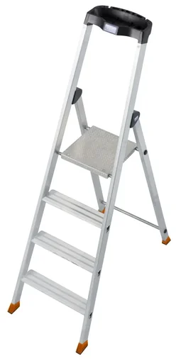 "„SOLIDO“ STUFEN-STEHLEITER  4 STUFEN image"