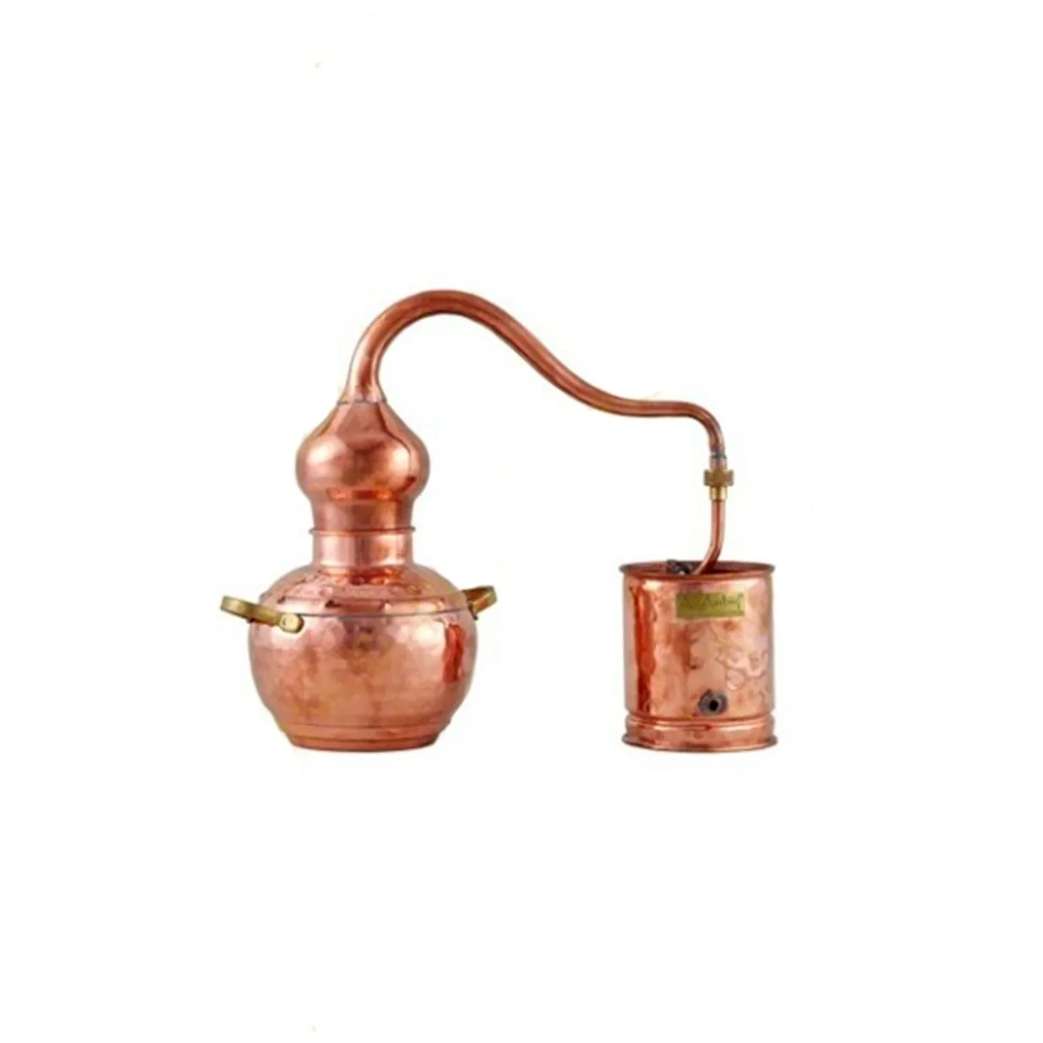 "Destille, Destilliergerät, Destillationsapparatur - Alembic Premium, Kupfer 1L image"