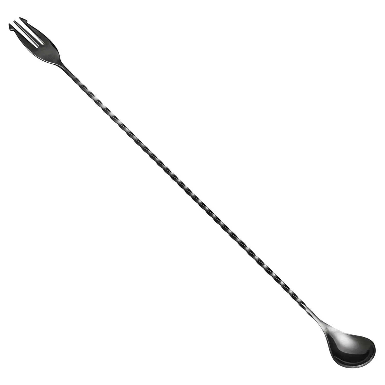 Barlöffel mit Gabel POSEIDON, 40 cm