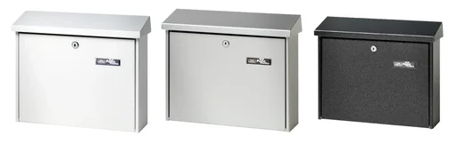 "Briefkasten Stahl-lackiert Journal 5867 W weiß image"