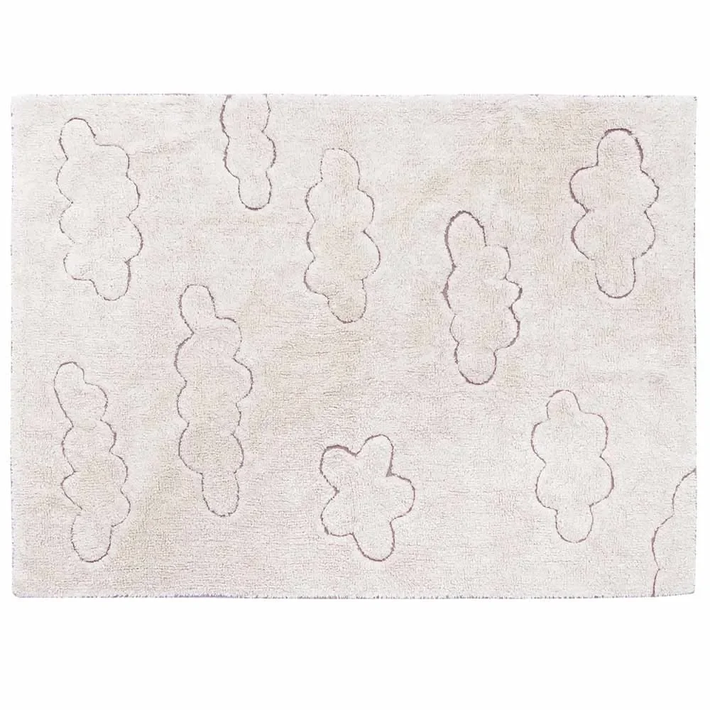 "Lorena Canals Teppich Wolken waschbar & recycelt, Größe: 140 x 200 cm image"