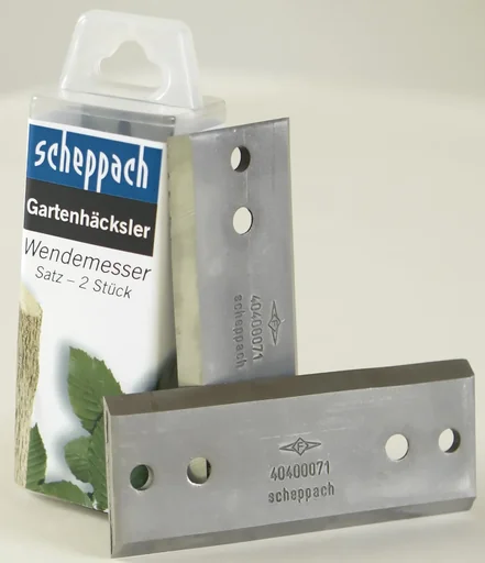 "Wendemessersatz für Gartenhäcksler Biostar 2000, 2 Stk. image"
