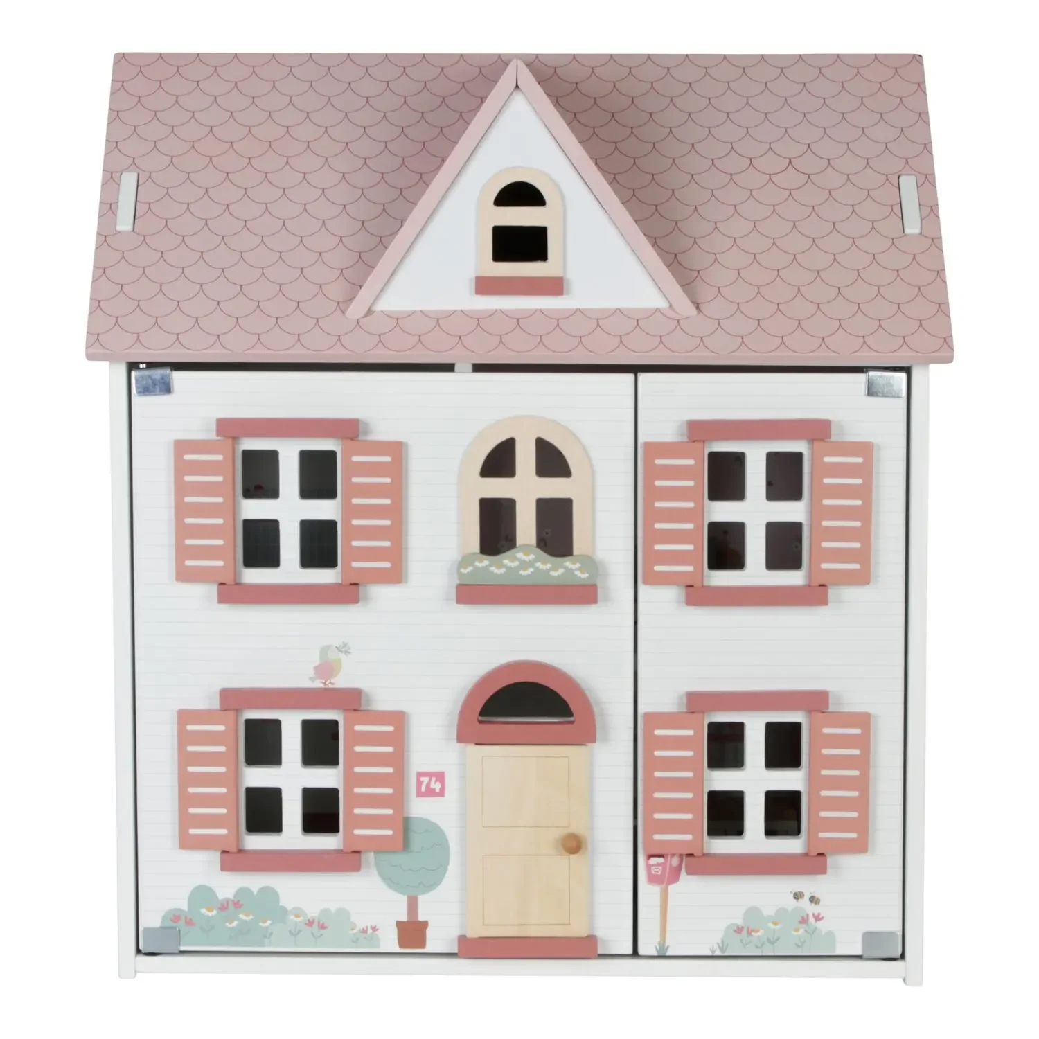 Little Dutch Puppenhaus Holz: Holzpuppenhaus mit Grosses zum Spielen & Einrichte