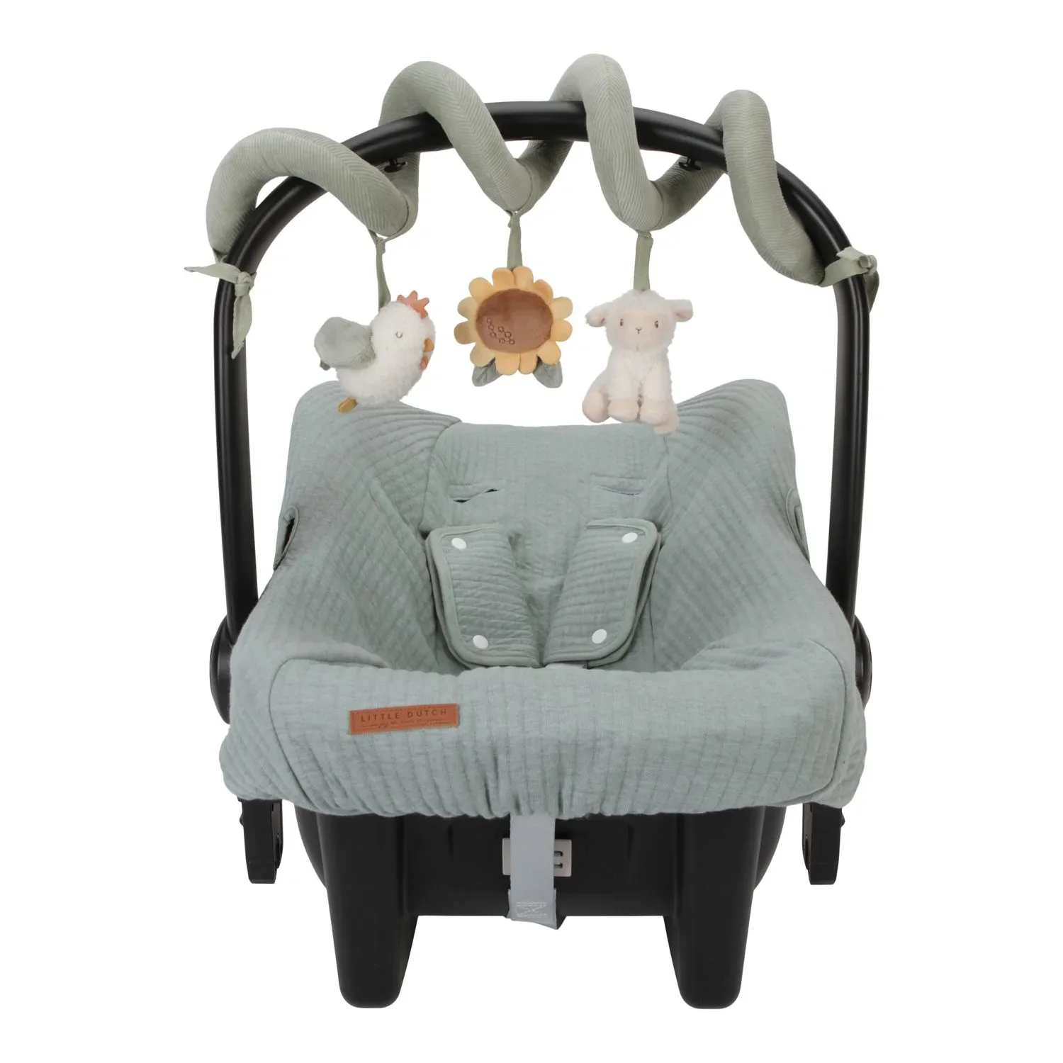 "Little Dutch Aktivitätsspirale Little Farm - für Kinderwagen, Autositz & Bettchen ab 0 Monaten image"