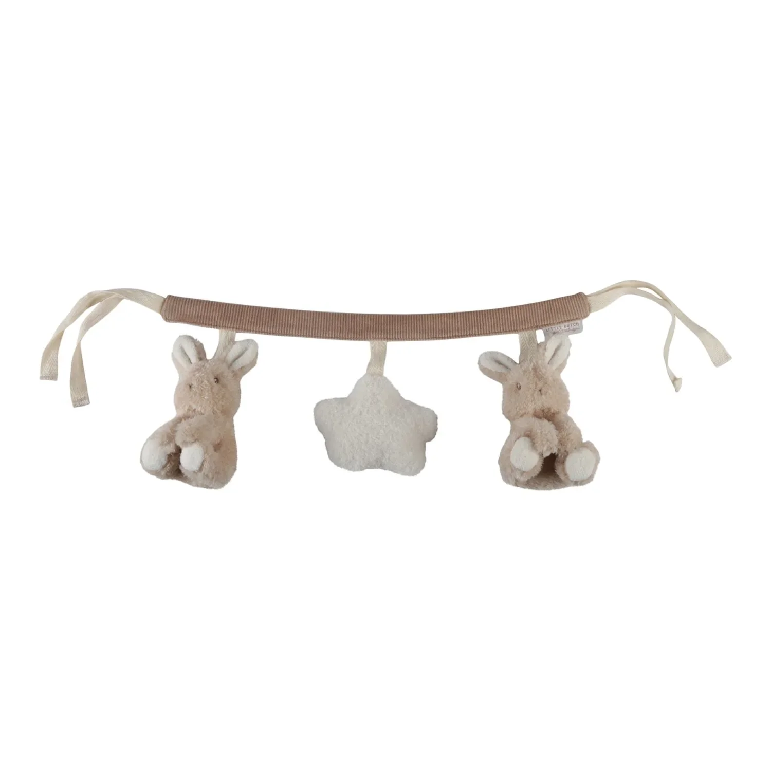 Little Dutch Kinderwagenkette Baby bunny, Hase und Wolke