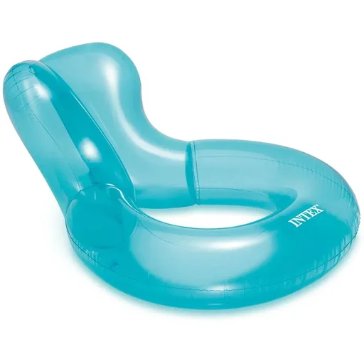 "Transparente farbige Liegestuhl blau image"