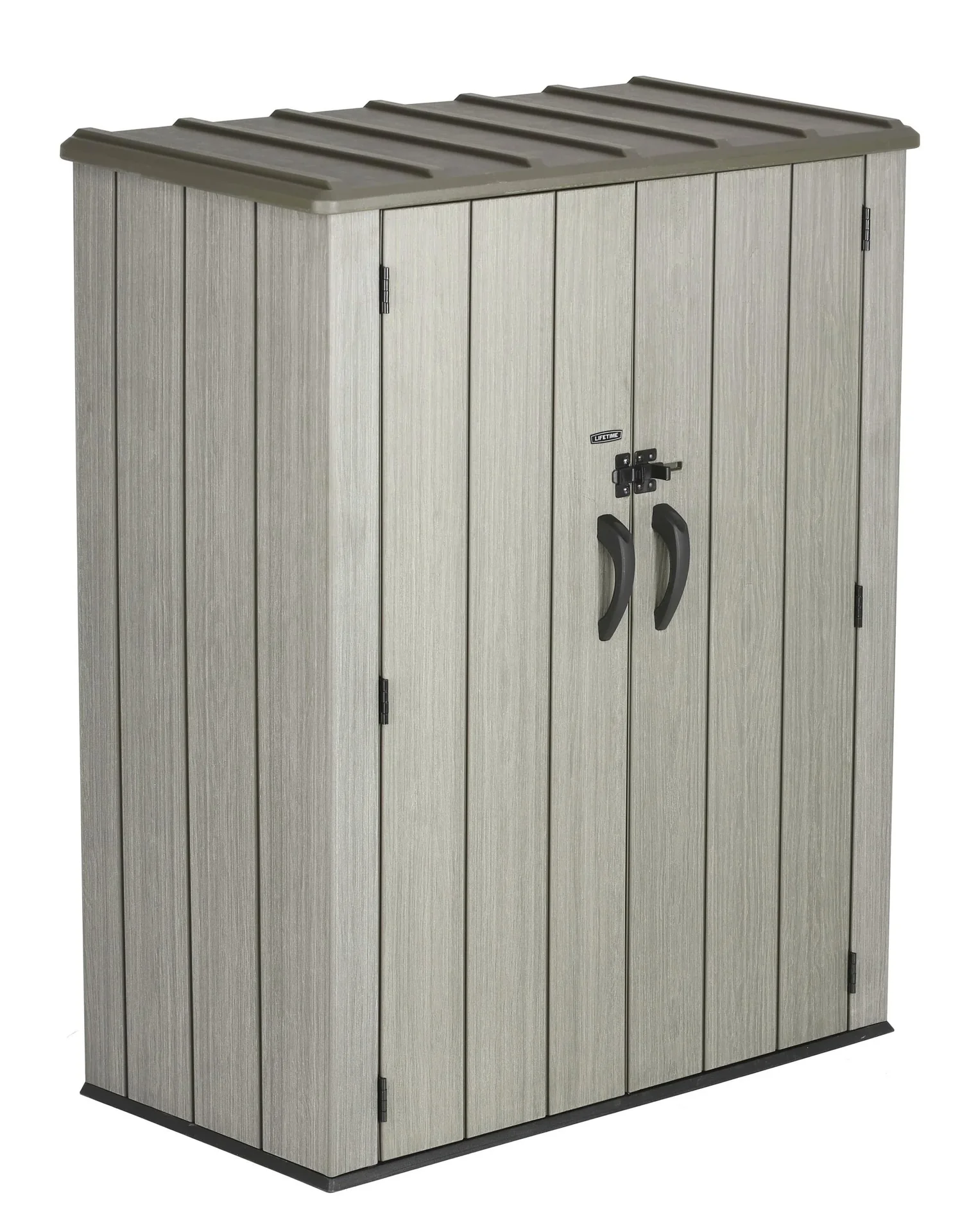 "Geräteschrank XL 136,3×69,9×172,1 cm Grau – stahlverstärkt, abschließbar image"