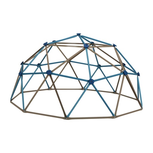 "Lifetime Klettergerüst Geodome 274×274×137 cm Braun – freistehend, ohne Fundament image"