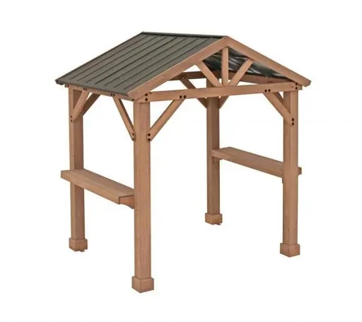 "Holzpavillon BBQ Laval 6x7 image"