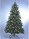 Weihnachtsbaum mit LED-Lichterkette und Standfuß, 150 cm hoch