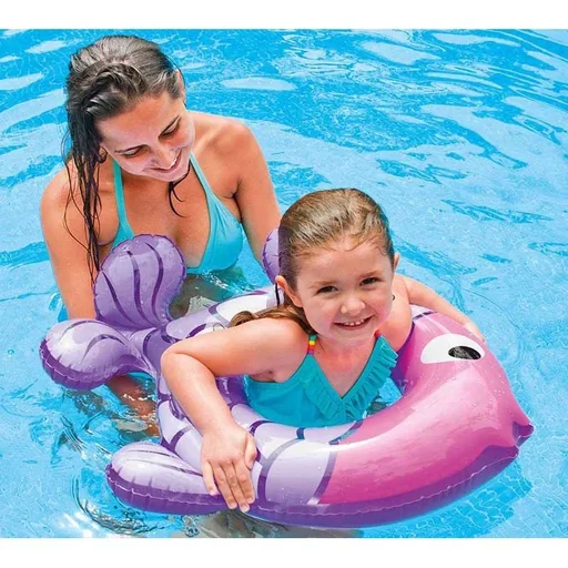 "Fisch-Form-Schwimmen-Ring-Rosa image"