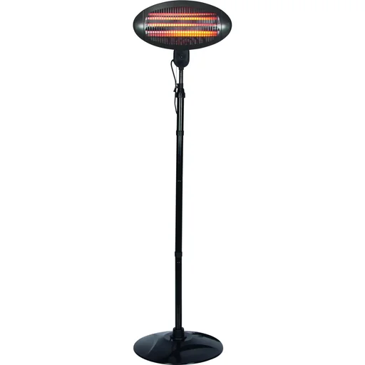 "terrassenstrahler - mit standfuß - 2000 w image"