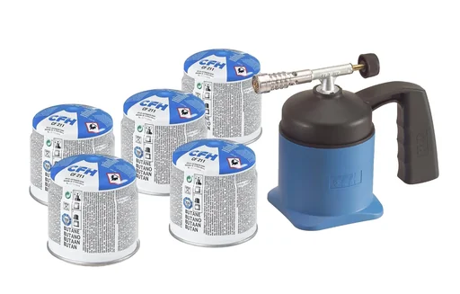 "Lötlampe "Lötmeister LM 1000" inklusive 5 Kartuschen image"