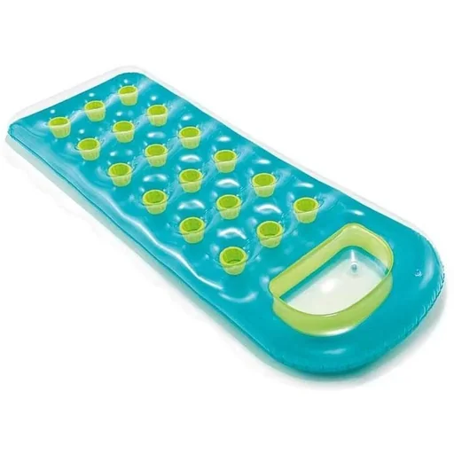 "Airbed mit Cupholder-Blau image"
