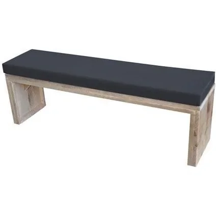 "Montagepaket Gartenbank Daan Gerüstholz 150 cm inkl. Wasser- und schmutzabweisendem Kissen image"