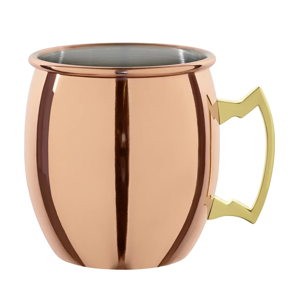 "Becher, Tasse - Moscow Mule, Edelstahl, Kupferfarbenem, 550ml image"